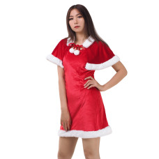 Christmas Costume Mrs Santa Claus dress X-S022